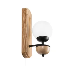 Brilagi - LED zidno svetlo COTTAGE 1xG9/40W/230V hrast/bela