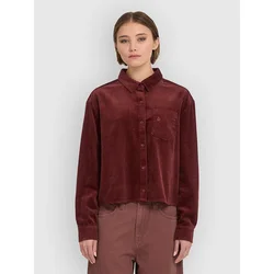 Volcom Weellow Cord Shirt brick