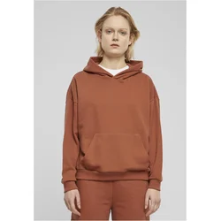 Womens Terry Oversized Hoodie Rusty
