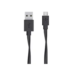 BELKIN Flat kabl USB-A na microUSB 1.8 m crni (F2CU046BT06-BLK )