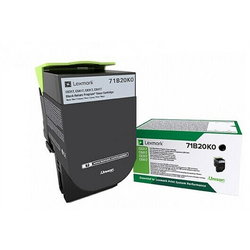 toner Lexmark 71B20K0 - črna (original)