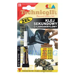 Technicqll C-297 Ljepilo Cijanoakrilatno SEKUND Gel 2g