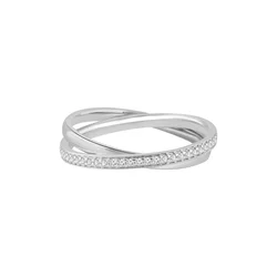 Diamant Exquis Prstan srebrna