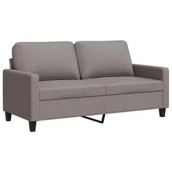 Vidaxl Dvosed taupe 140 cm blago