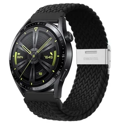 BStrap Elastic Nylon 2 pašček za Garmin Venu 2 Plus, black