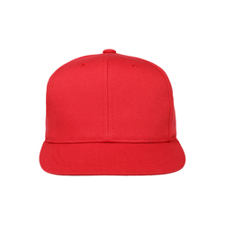 Pro-Style Twill Snapback Youth Cap Red