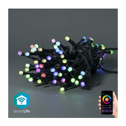 Nedis WIFILX01C42-LED RGB spoljna svetlosna girlanda 42xLED/8 funkcija 8m IP65 Wi-Fi Tuya