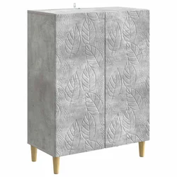 Postol Betonska siva 66 x 34,5 x 90 cm Konstruirano drvo
