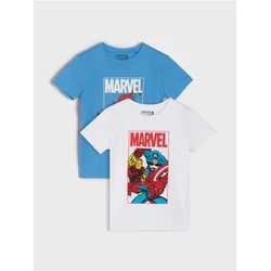 Sinsay - Pamuk majice sa printom 3 pack Marvel - šareno