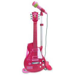 Bontempi Rock električna gitara s mikrofonom i postoljem 245872