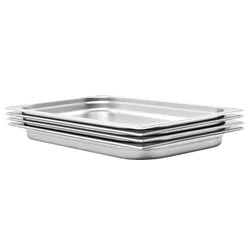 Posude Gastronorm 4 kom GN 1/1 40 mm od nehrđajućeg čelika