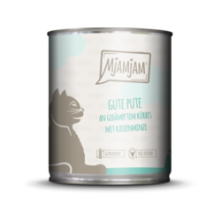 Mjamjam Mačja hrana - puran in buča - 800 g