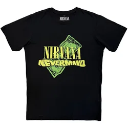 Nirvana Nevermind Dollar Carbon Black XL Majica