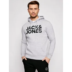 Jack & Jones Corp Pulover 572225 Siva