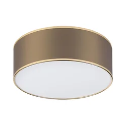 LED stropno svetlo SIRJA LED/20W/230V 4000K O 35 cm braon/zlatna