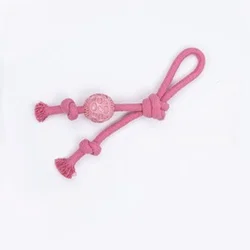 PetJungle gumena lopta na kanapu Roze 38 cm
