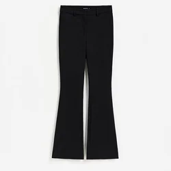 Reserved - Flare pantalone od mešavine viskoze