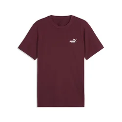 PUMA Essentials Logo Tee Men, Men, Ruby Shimmer, 4XL