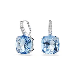 Swarovski Uhani MILLENIA modra/srebrna