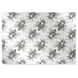 Decormat Podloga za stol Bees pattern 120x90 cm 15 cm
