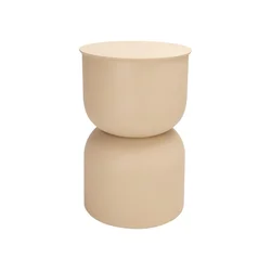 Pristavni stočić PETIT, prečnik 31 cm, bež
