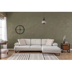 Atelier del Sofa Ugaona garnitura Mustang Bež