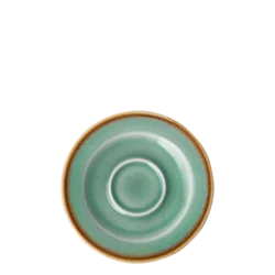 Krožnik za skodelico Mocca Sand turkizen o12 cm – Gaya - 451971