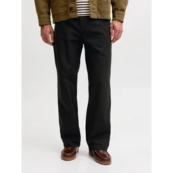 JACK & JONES Chino hlače JPSTBILL DREW črna