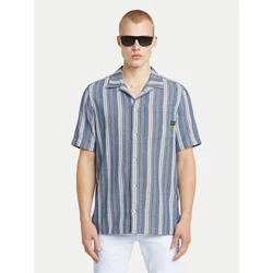 G-Star Raw Srajca One Pocket D26183-D916 Modra Regular Fit