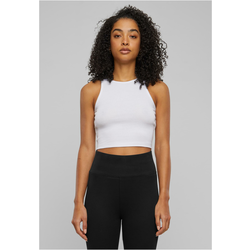 Womens cropped top white
