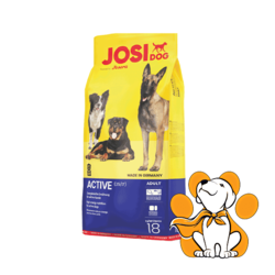 Josera Josi Dog Active 18kg, Premium Hrana za Aktivne Odrasle Pse, Bez Glutena