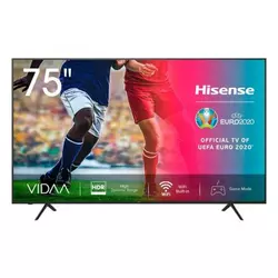 Smart TV Hisense 75A7100F 75 4K Ultra HD LED WiFi Črna