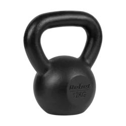 Cast Iron Litoželezna kettlebell 12 kg, REBEL ACTIVE
