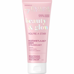 Eveline Cosmetics Beauty & Glow Youre A Star! krema za zaglađivanje i posvjetljivanje 75 ml