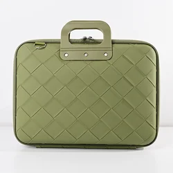 Torba za laptop Fashion Intrecciato 16 zelena