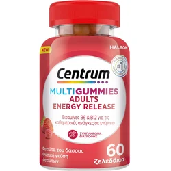 Centrum Adult Gummies Energy Release, 60 gumenih bombona