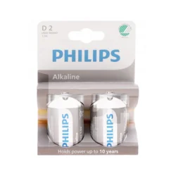 Bateria PHILIPS Baterija alkalna LR20, 2 kom
