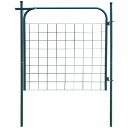 Vrtna ograda 100x100 cm Zelena