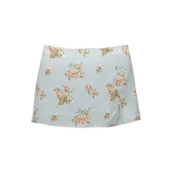 Pull&Bear Krilo pastelno modra/zelena/korala/bela