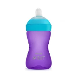PHILIPS AVENT Šolja sa mekanim kljunom 300ml ljubičasta