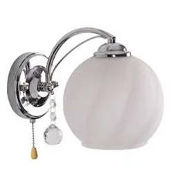 Alyson Zidna Lampa 1x40W E27 Bela