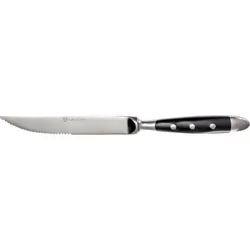 Esmeyer nož za zrezek Nostalgie 15,4 cm, črn (12 kos)