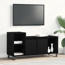Set TV komoda Crni hrast 100 x 35 x 55 cm Konstruirano drvo
