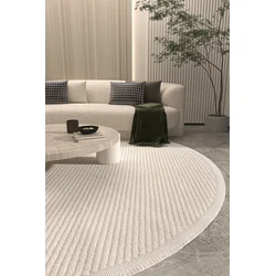 Conceptum Hypnose Tepih Vetrina 3601, O120 cm, Krem