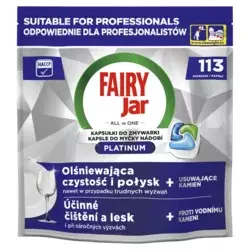 Jar Professional kapsule za pomivalni stroj Platinum, 113 kosov