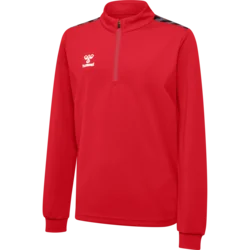 Mikica Hummel HMLAUTHENTIC HALF ZIP SWEAT KIDS