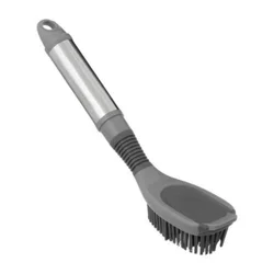 FIVE ČETKA ZA POSUĐE SIVA 6,3X24,5X4,7CM PP/INOX