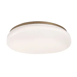 Rabalux Plafonjera Caliope, IP44, LED 24W, 4000K, 41x40cm, Zlatno - bela