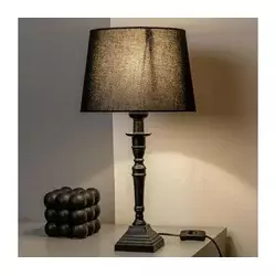 Brilagi - Stona lampa CERIA 1xE27/60W/230V prečnik 30 cm crna