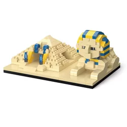 KOCO Gradnja Pyramida s Sfingo 410 delov 11,5x8x5,5 cm